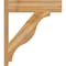Ekena Millwork Funston Block Rough Sawn Outlooker, Western Red Cedar, 8"W x 30"D x 34"H OUT08X30X34FST05RWR - alternate 3